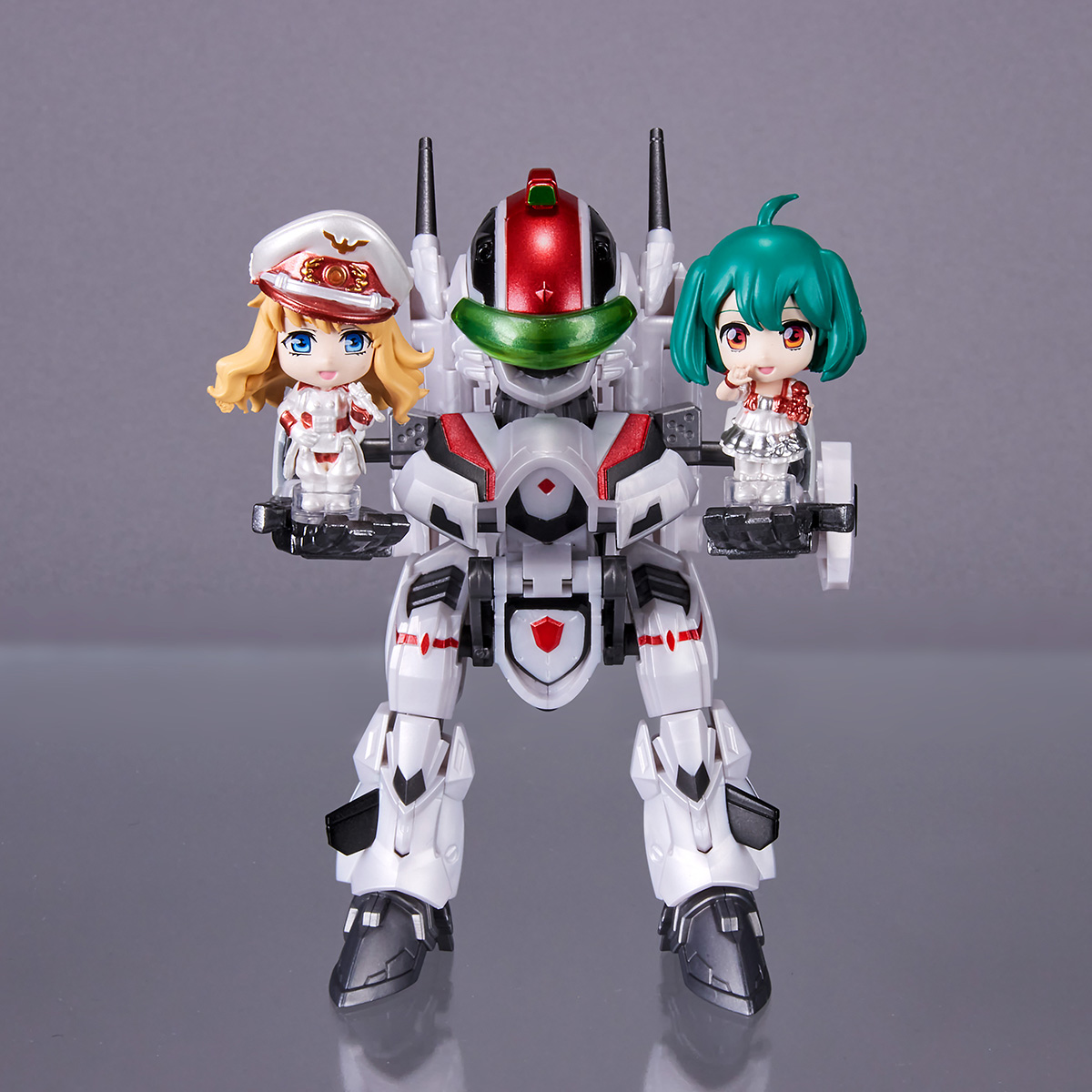 『TINY SESSION VF-25F MESSIAH VALKYRIE(ALTO SAOTOME USE) with SHERYL NOME & RANKA LEE -메탈릭 컬러 에디션-』