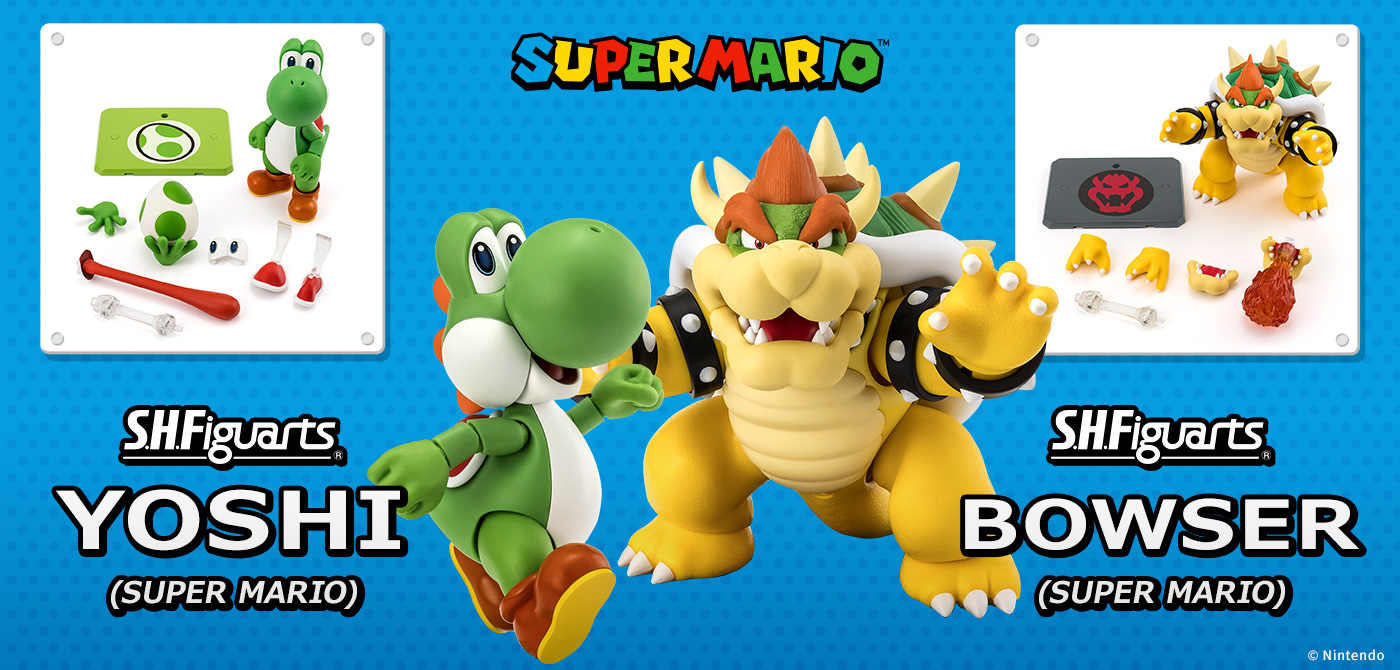 S.H.Figuarts ヨッシー (SUPER MARIO) S.H.Figuarts クッパ (SUPER MARIO) _en