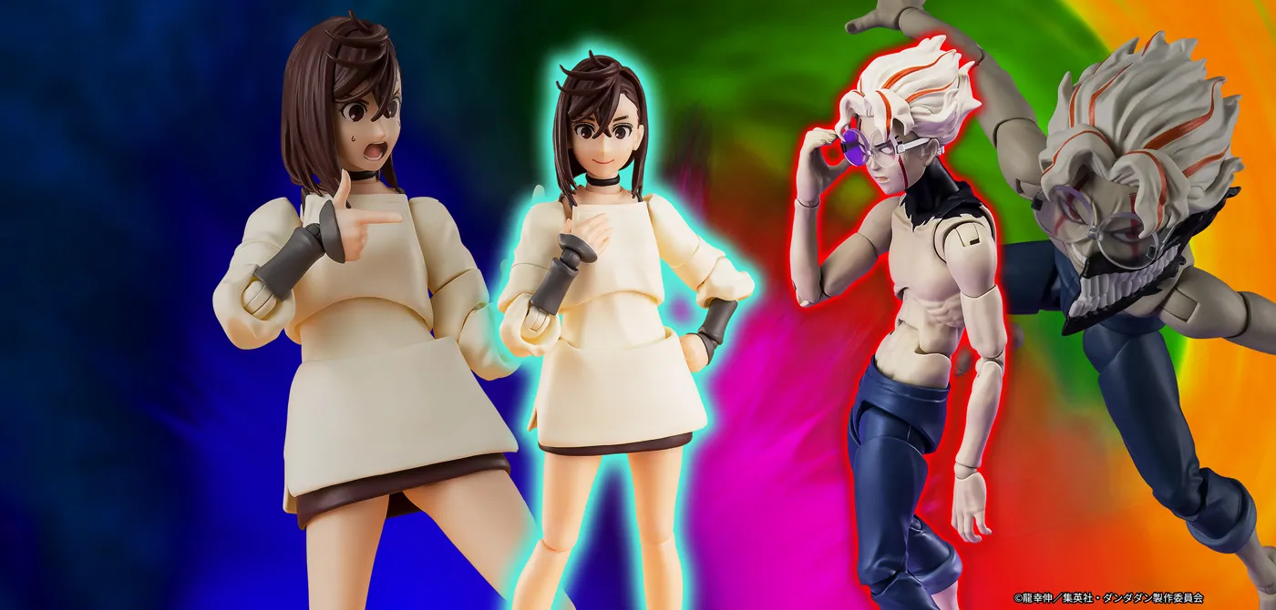 「モモ Ver.2」「オカルン（変身） Ver.2」がS.H.Figuartsに登場！