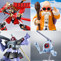 [魂ウェブ商店] 亀仙人、MS-09R リック・ドム＆RB-79 ボール、武者頑駄無などが受注開始！