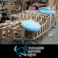 魂ネイション2018 秋葉原UDX会場の展示情報を更新!『荒野のコトブキ飛行隊』より「隼一型」約1/1モデルを製作中!