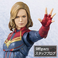 特設サイト MCU初の単独女性ヒーロー、キャプテン・マーベルがついにS.H.Figuarts参戦！12/3店頭予約開始！