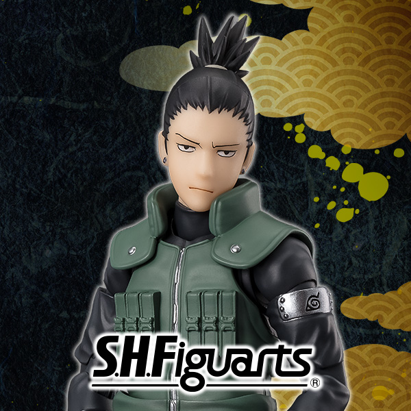 【NARUTO-ナルト- 疾風伝】「奈良シカマル -十手先を見抜く頭脳-」が、S.H.Figuartsで商品化決定！