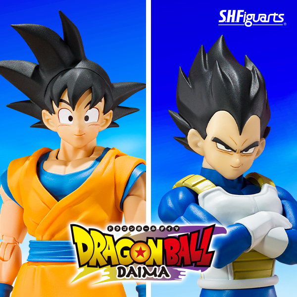 【ドラゴンボールDAIMA】「孫悟空-DAIMA-」「ベジータ-DAIMA-」がS.H.Figuartsに登場！