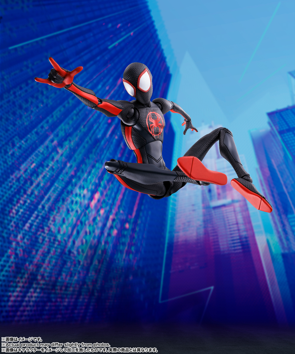 Spider-Man: Across the Spider-Verse フィギュア S.H.Figuarts スパイダーマン（マイルス・モラレス）（スパイダーマン:アクロス・ザ・スパイダーバース） -EXCLUSIVE EDITION-