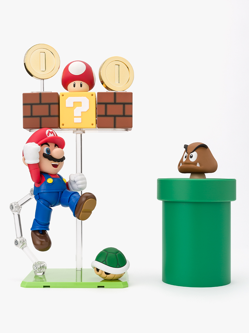 スーパーマリオ フィギュア S.H.Figuarts スーパーマリオ プレイセット (SUPER MARIO)