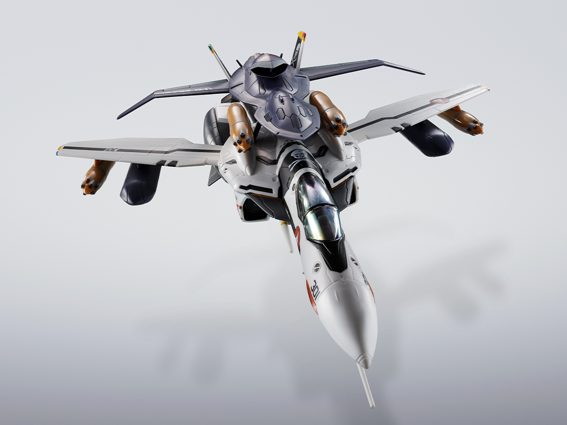 マクロスゼロ フィギュア HI-METAL R VF-0Sフェニックス(ロイ・フォッカー機) ＋ QF-2200D-B ゴースト