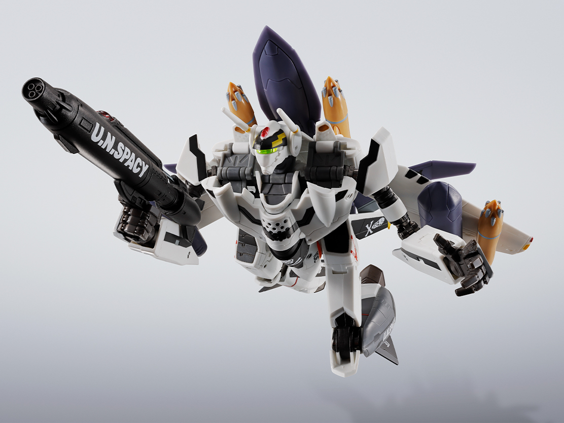 マクロスゼロ フィギュア HI-METAL R VF-0Sフェニックス(ロイ・フォッカー機) ＋ QF-2200D-B ゴースト