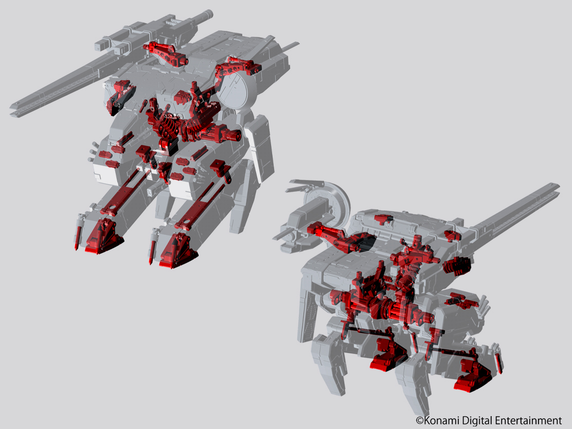 METAL GEAR SOLID フィギュア 超合金 メタルギアREX