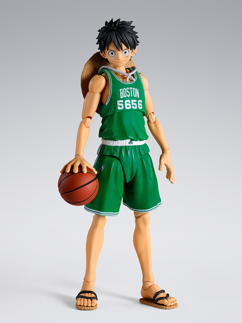 ワンピース フィギュア S.H.Figuarts ONE PIECE×NBA モンキー・D・ルフィ -BOSTON CELTICS ver.-