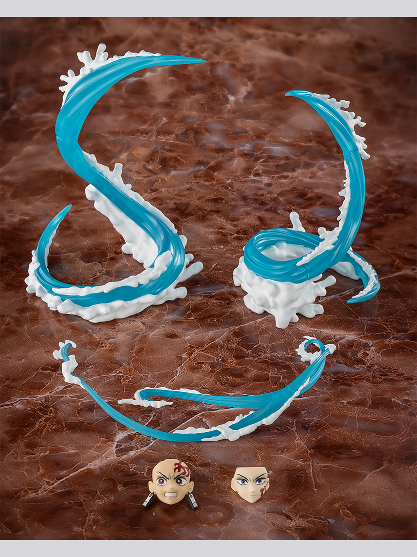 鬼滅の刃 フィギュア S.H.Figuarts 竈門炭治郎＆冨岡義勇 水の呼吸エフェクトパーツSET