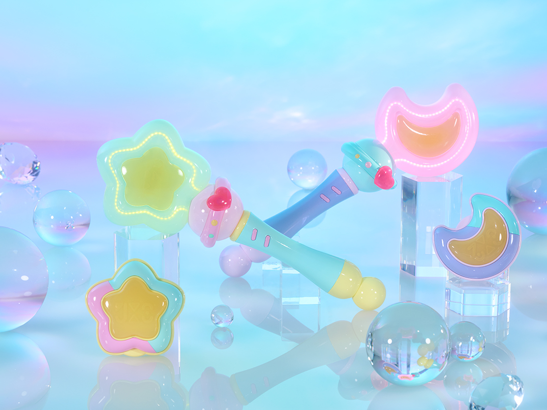 魔法の姉妹ルルットリリィ フィギュア PROPLICA スタットネオネオン＆ガラスのハートほうぷパクトセット