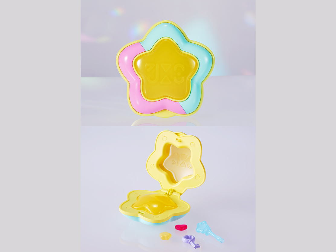 魔法の姉妹ルルットリリィ フィギュア PROPLICA スタットネオネオン＆ガラスのハートほうぷパクトセット