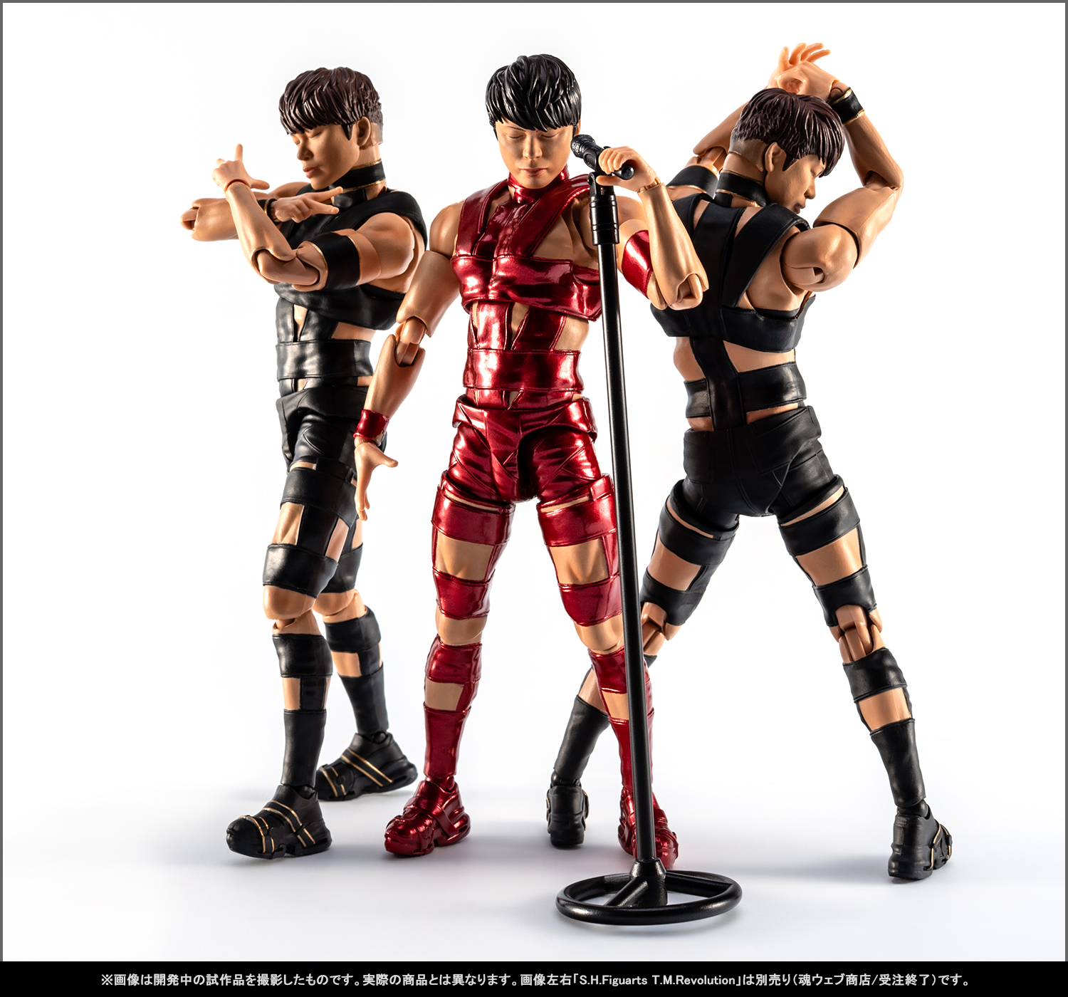 HOTな夏にREDなRevolution！8/3魂ウェブ商店受注締切「S.H.Figuarts T.M.Revolution RED HOT LIMITED EDITION」魅惑の試作品紹介