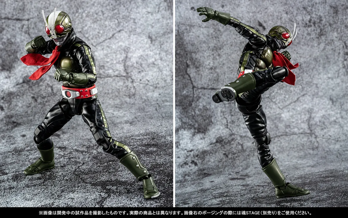 ダブルライダー並び立つ！8月22日（金）魂ウェブ商店受注開始「真骨彫製法 仮面ライダー2号／一文字隼人」「サイクロン2号」（仮面ライダーTHE NEXT）撮りおろし紹介