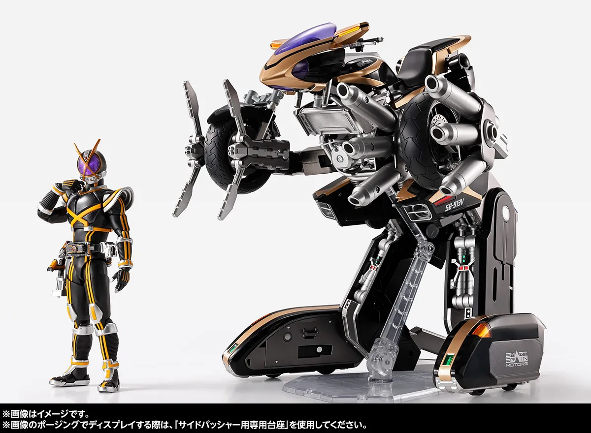 超巨大可変型バリアブルビークル登場！魂ウェブ商店受注中「S.H.Figuarts サイドバッシャー」＆3次抽選販売受付中「S.H.Figuarts（真骨彫製法） 仮面ライダーカイザ」ご紹介
