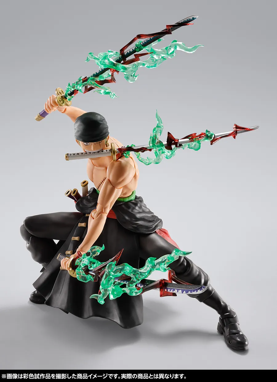 なってやろうじゃねェか 地獄の王に!!! 10月10日(金) 13時魂ウェブ商店受注開始「S.H.Figuarts ロロノア・ゾロ -地獄の王-」ご紹介