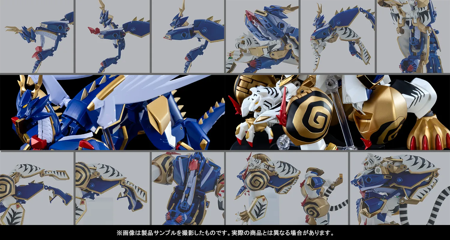 【前編・合体前】龍虎顕現！4/25店頭発売「超合金魂 GX-119 龍虎王／虎龍王」製品サンプルレビュー