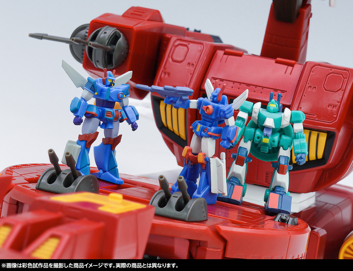 超巨大ウォーカーマシン再び！4月26日(日) 受注締切「超合金魂 GX-38R アイアンギアー」＆「超合金魂 GX-38X ウォーカーマシンセット」ご紹介！