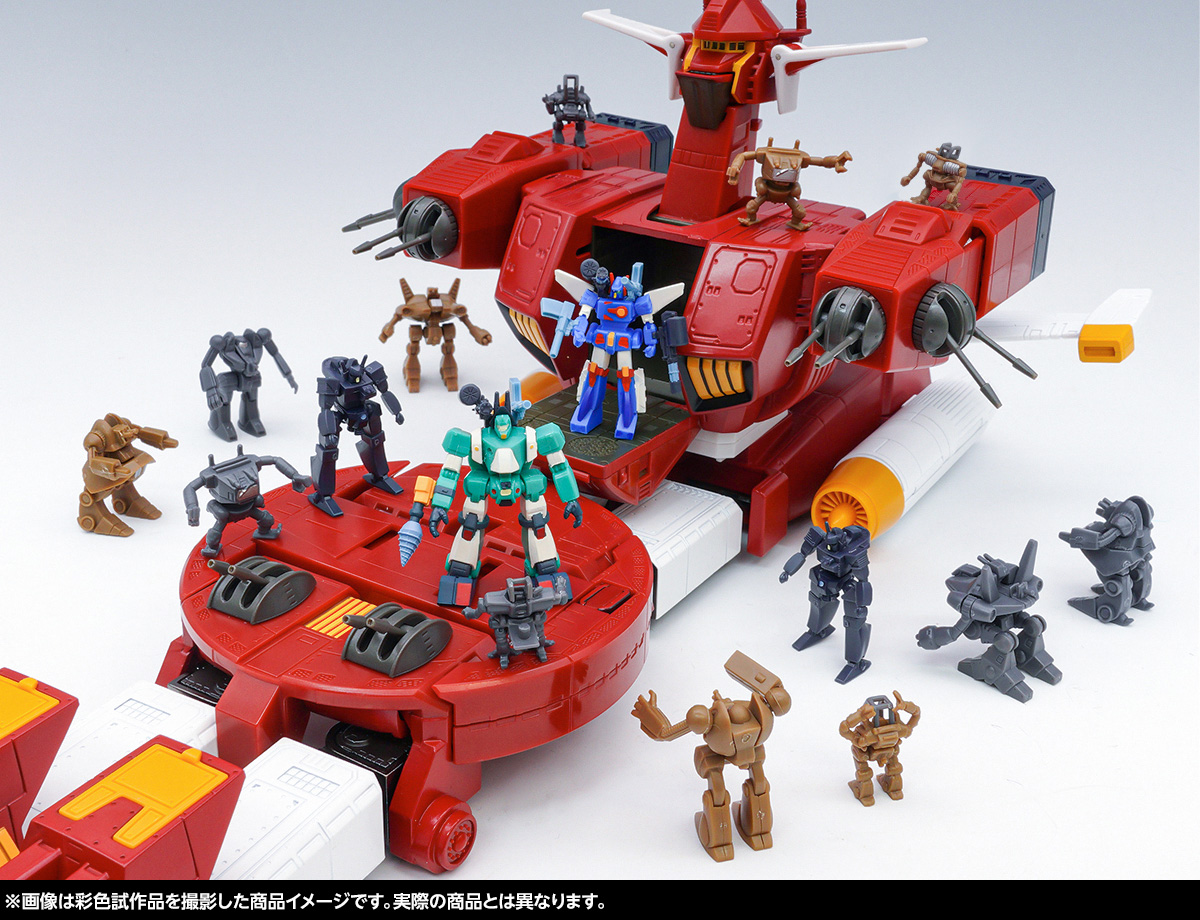 超巨大ウォーカーマシン再び！4月26日(日) 受注締切「超合金魂 GX-38R アイアンギアー」＆「超合金魂 GX-38X ウォーカーマシンセット」ご紹介！