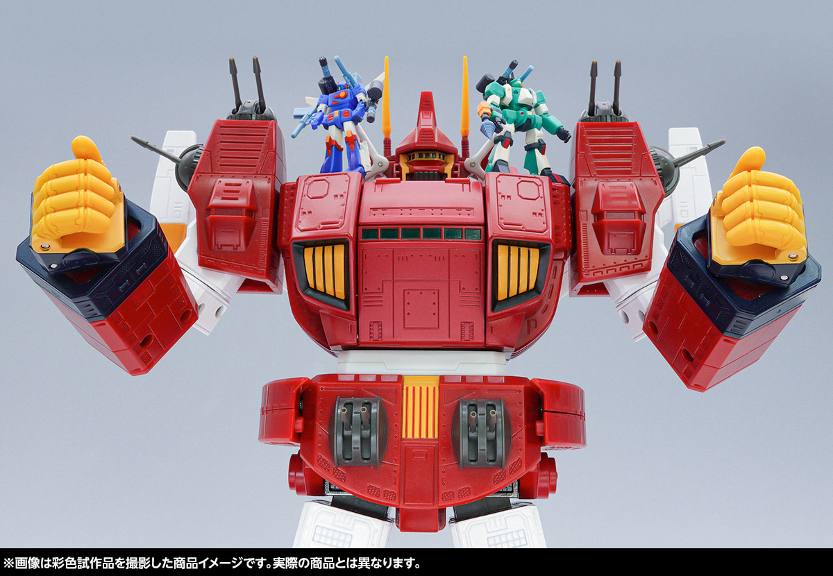 超巨大ウォーカーマシン再び！4月26日(日) 受注締切「超合金魂 GX-38R アイアンギアー」＆「超合金魂 GX-38X ウォーカーマシンセット」ご紹介！