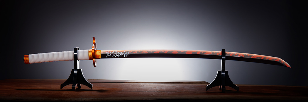 日輪刀（煉獄杏寿郎）台座イメージ