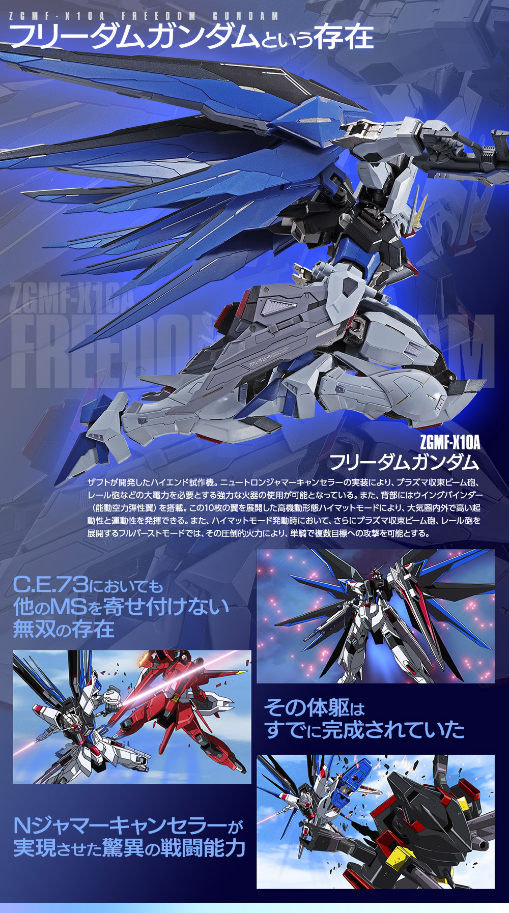 METAL BUILDフリーダムガンダム CONCEPT2