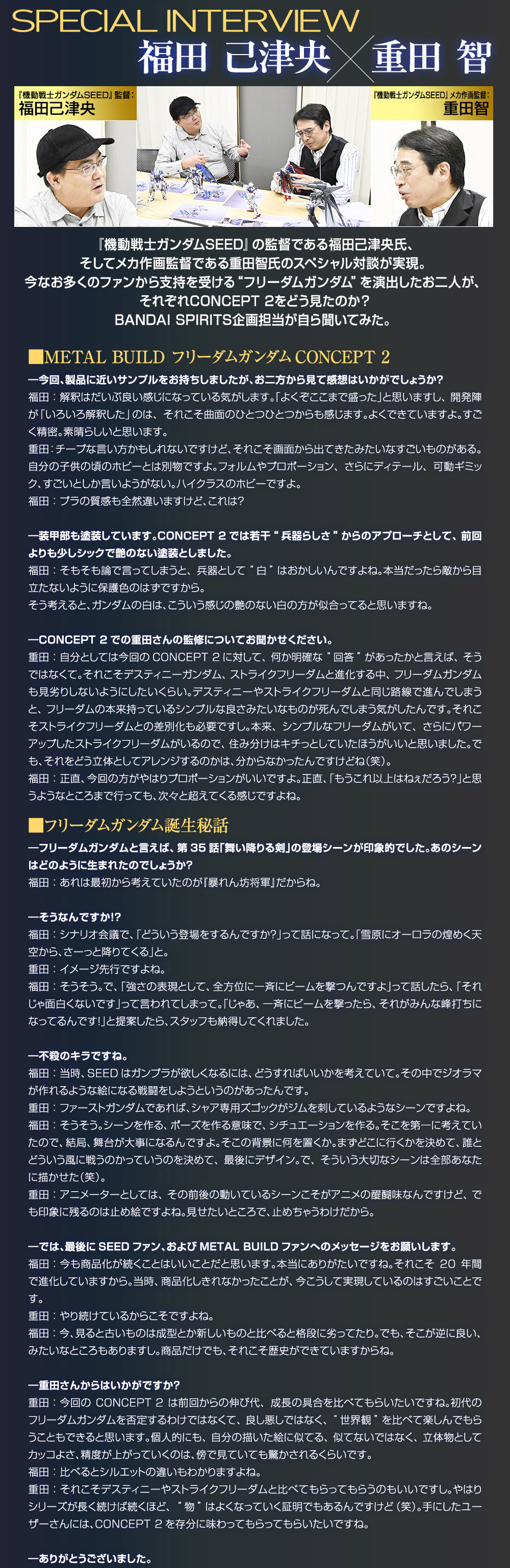 METAL BUILDフリーダムガンダム CONCEPT2