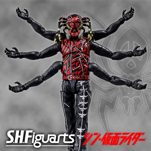 【シン・仮面ライダー】「クモオーグ(シン・仮面ライダー)」がS.H.Figuartsに登場。