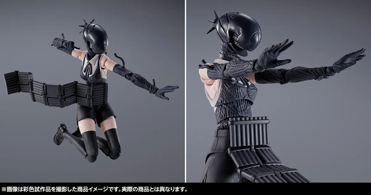 劇場版『チェンソーマン レゼ篇』公開中!魂ウェブ商店受注中 S.H.Figuartsレゼ、ボムご紹介